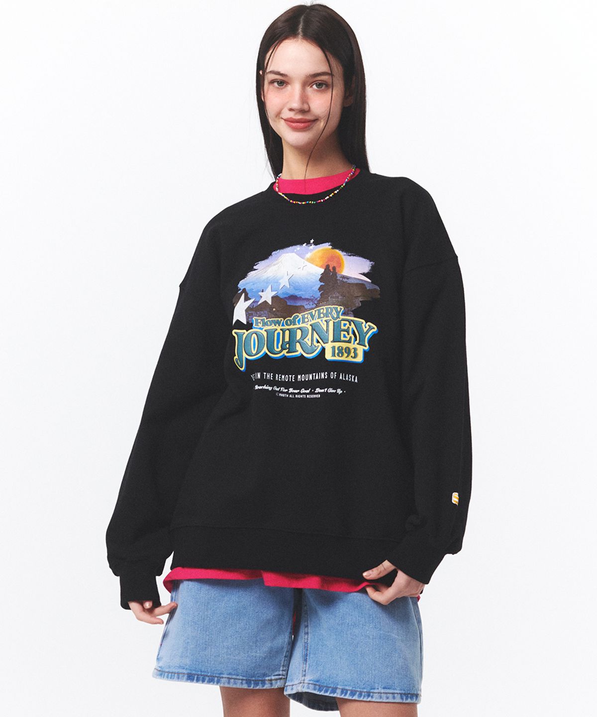 메인부스(MAINBOOTH) Cinema Sweatshirt(BLACK)