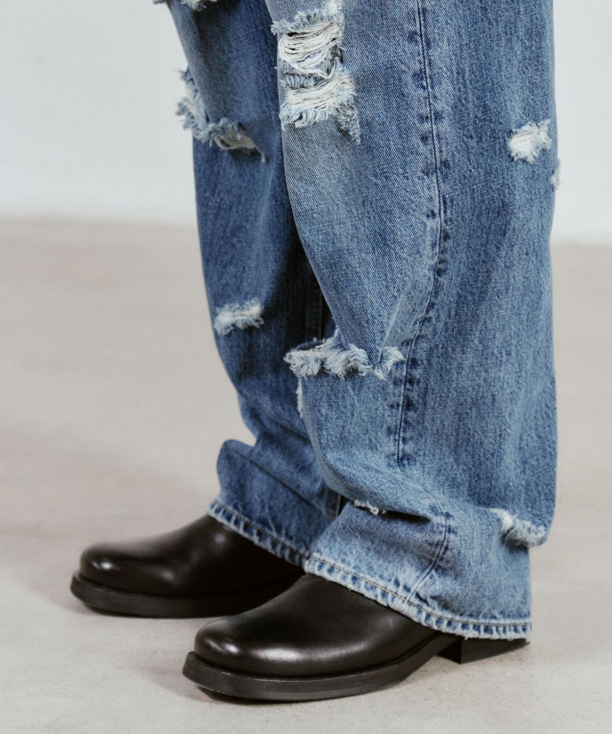 브랜디드(BRANDED) 51051 KURABO CYCLONE JEANS [LONG EXTRA WIDE STRAIGHT]