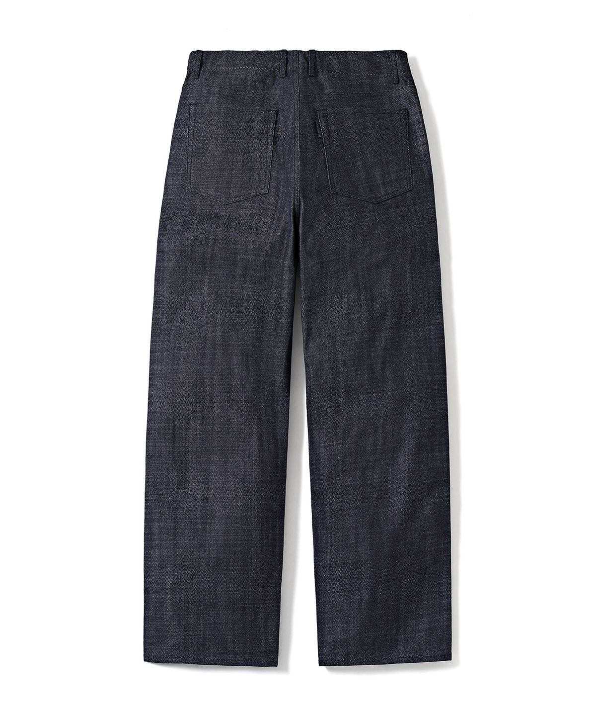 포터리(POTTERY) Non-Washed Wide Denim Superior Organic Cotton Selvedge Denim Cloth (Blue)