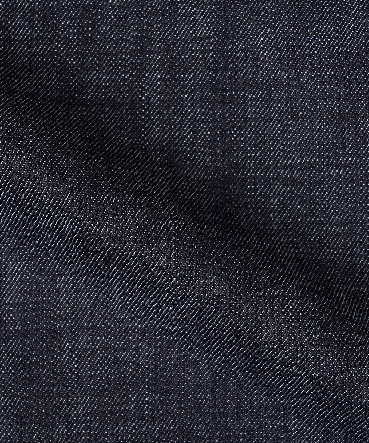 포터리(POTTERY) Non-Washed Wide Denim Superior Organic Cotton Selvedge Denim Cloth (Blue)