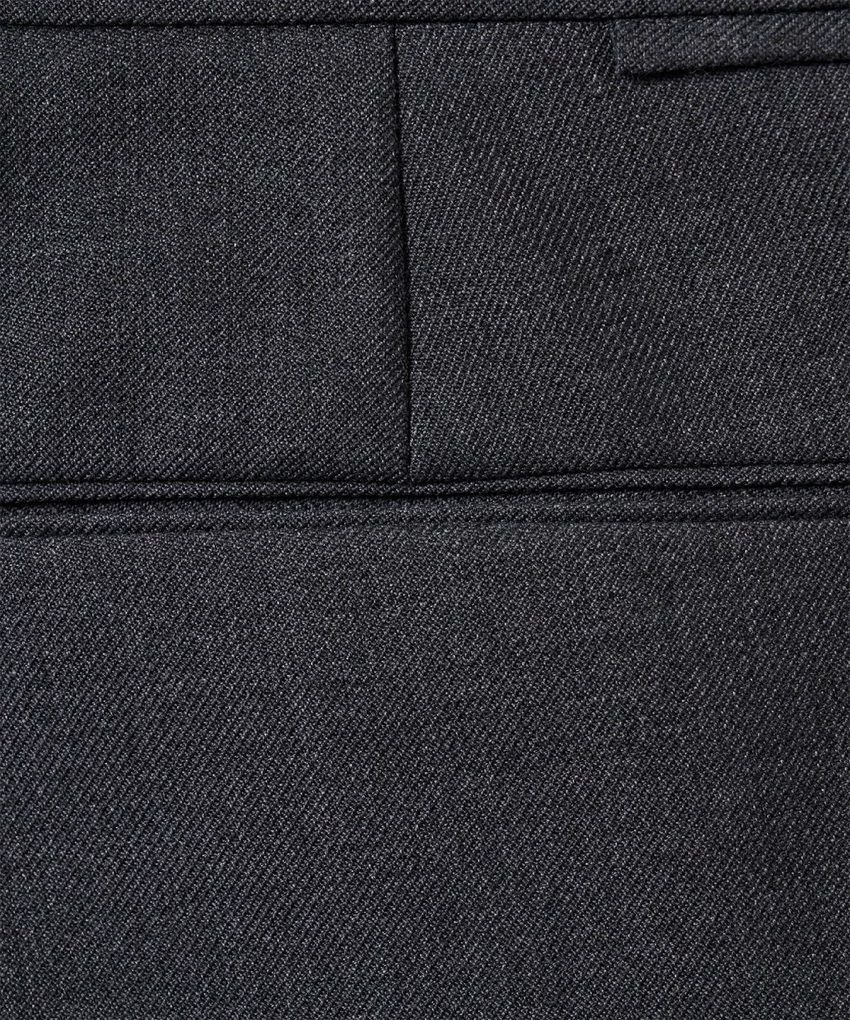 포터리(POTTERY) Wool Tapered Pants British Hard Wool Gabardine Cloth (Navy)