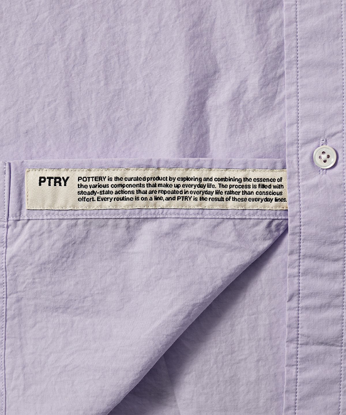 포터리(POTTERY) Comfort Shirt  01 (Linen Flower (Thin))
