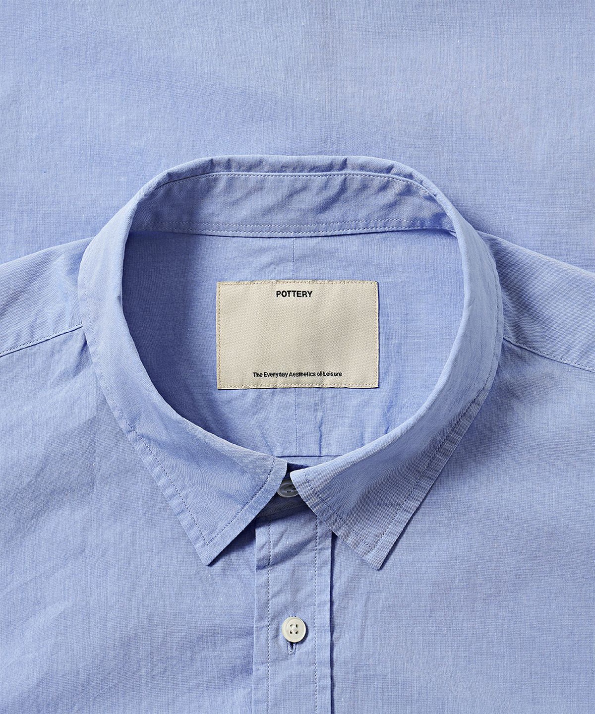 포터리(POTTERY) Comfort Shirt  01 (Sax (Thin))