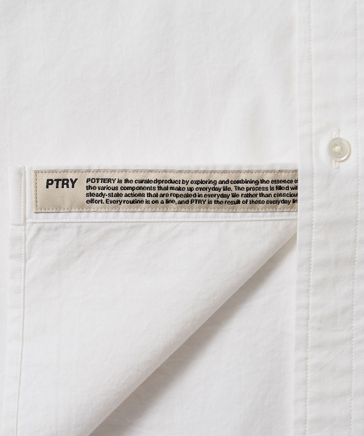 포터리(POTTERY) Comfort Shirt - White