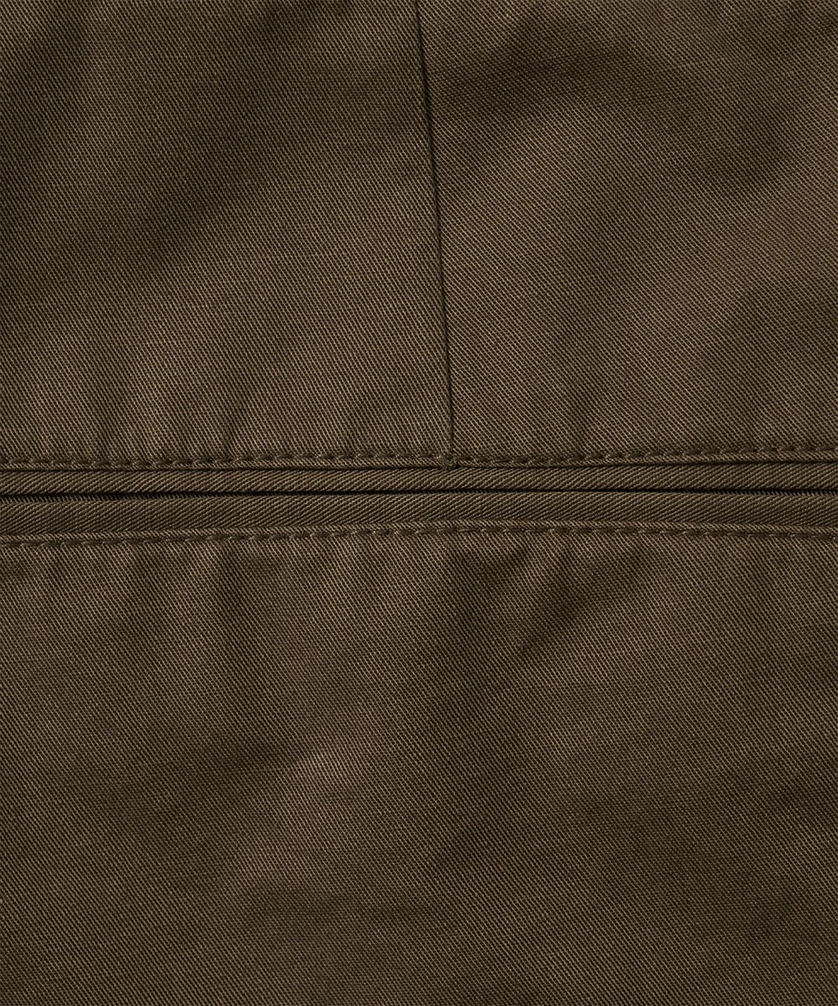 포터리(POTTERY) Two Pleated Wide Chino Pants - Brown