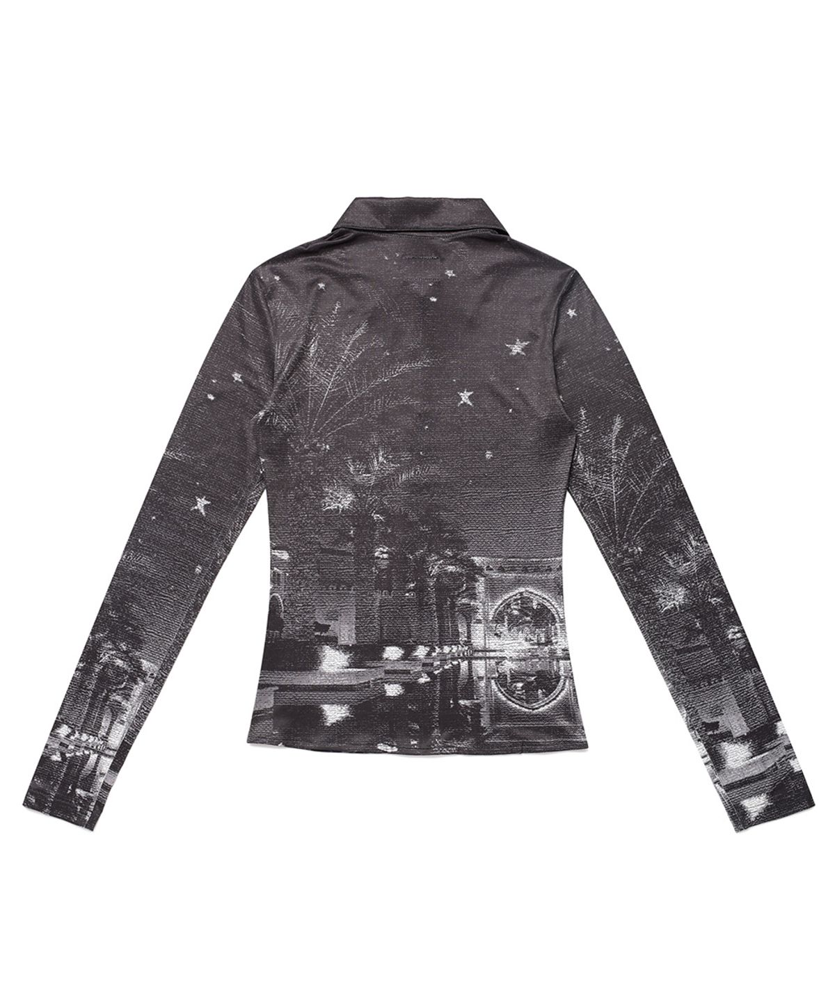 카비시(CAVISH) W KHALIFA PRINTED SHIRT BLACK(CV2DSFW321A)