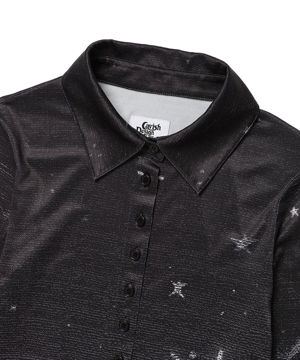 카비시(CAVISH) W KHALIFA PRINTED SHIRT BLACK(CV2DSFW321A)