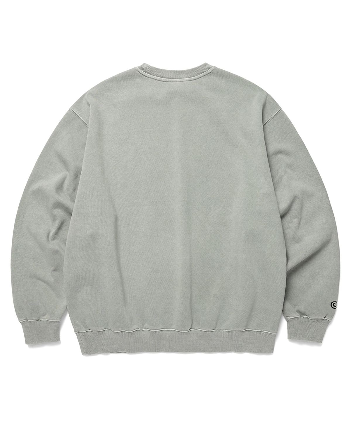 카비시(CAVISH) COLLAGE PIGMENT SWEATSHIRT GREEN(CV2DSUM462A)