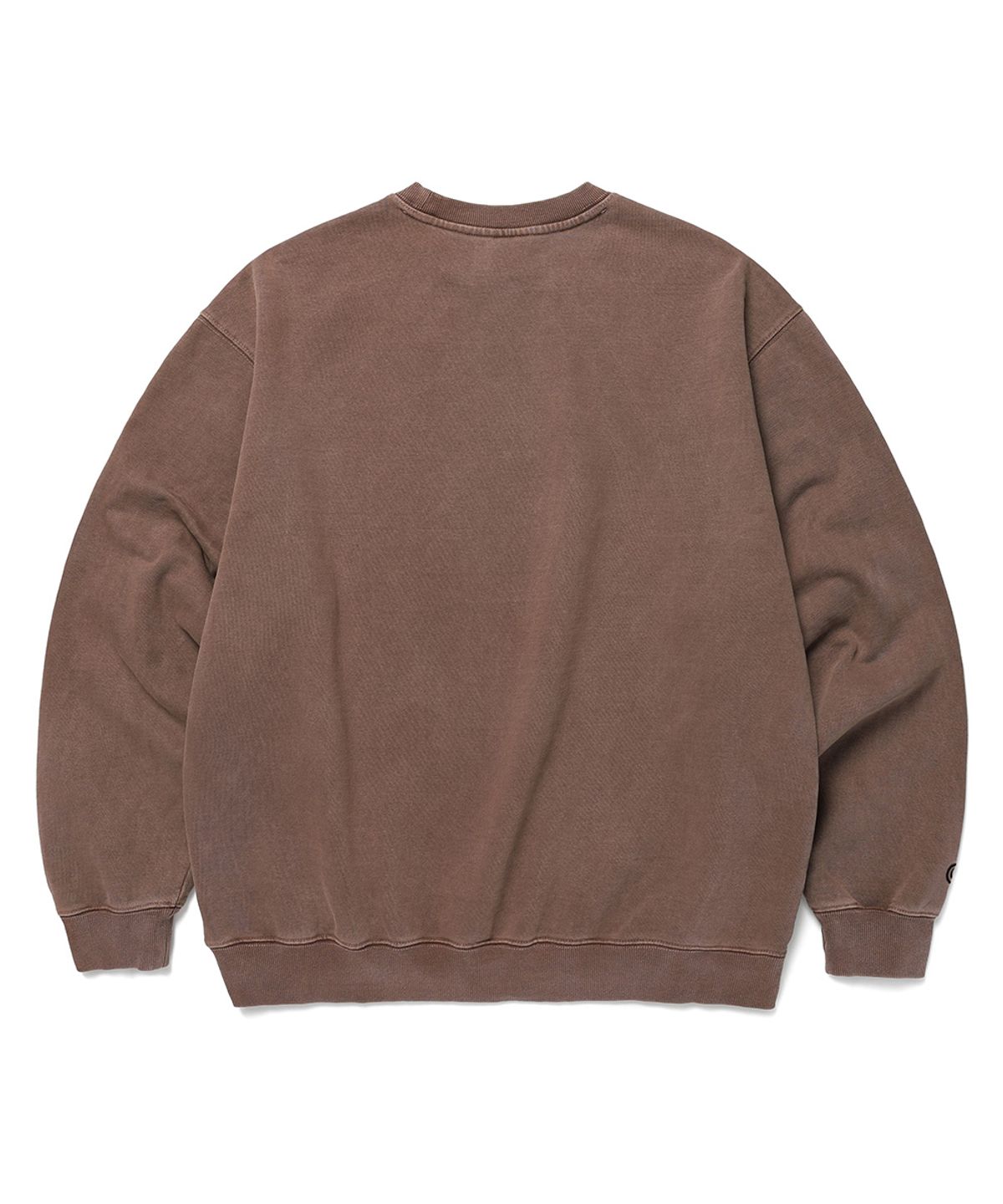 카비시(CAVISH) COLLAGE PIGMENT SWEATSHIRT BROWN(CV2DSUM462A)
