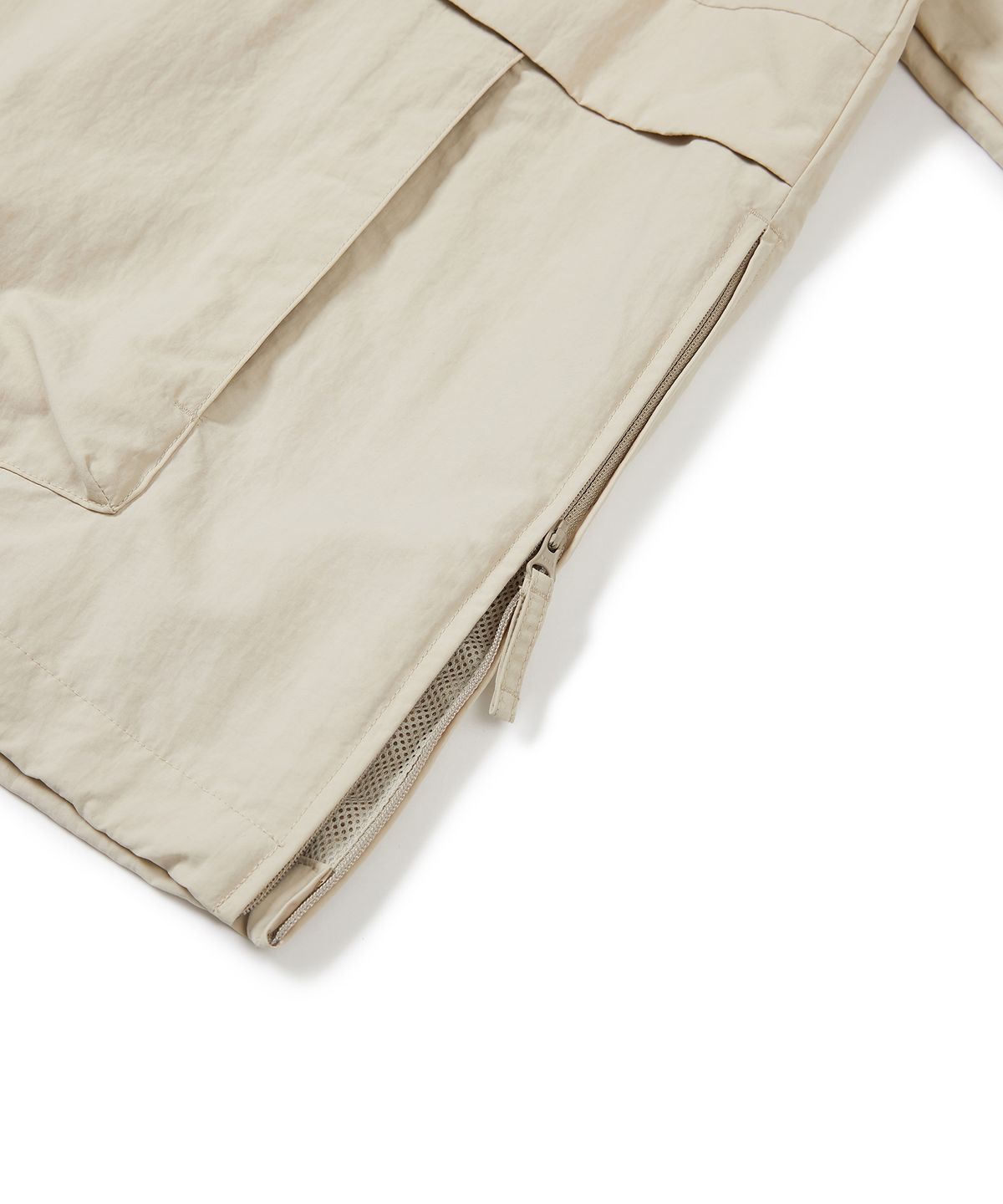 스노우피크 어패럴(SNOWPEAK APPAREL) 캠플 아노락 Beige (S23SUCAN42)