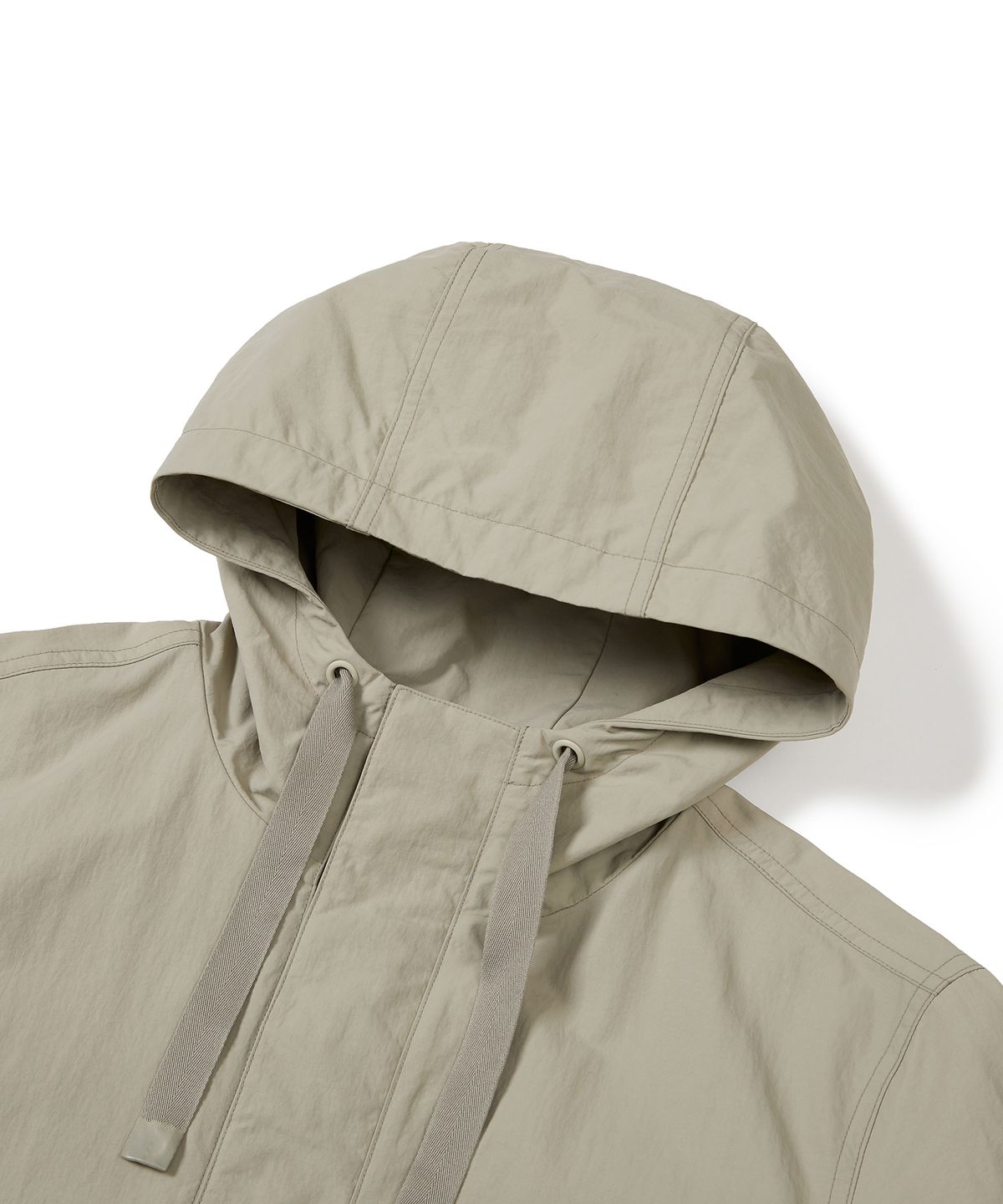 스노우피크 어패럴(SNOWPEAK APPAREL) 캠플 아노락 Teal Khaki (S23SUCAN42)