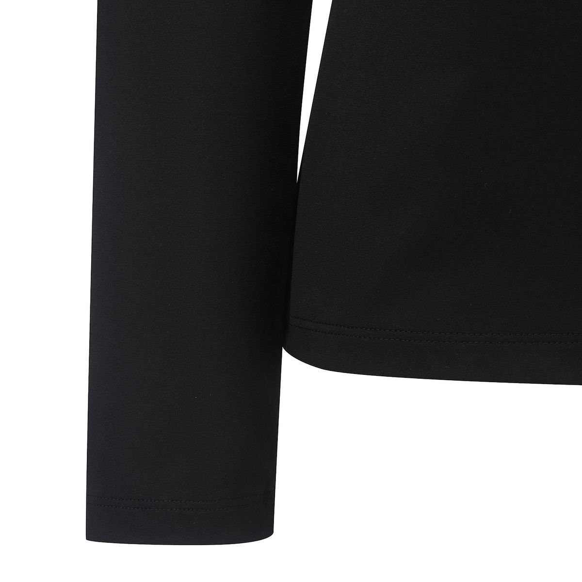 어뉴골프(ANEW GOLF) WOMEN BACK SIGNATURE LOGO LONG T-SHIRT_BK
