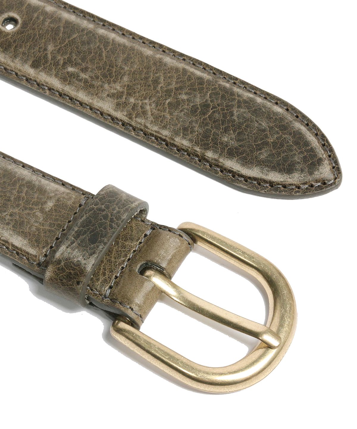 도프셉(DOFFSEPT) W.Vintage Cowhide Belt in Green