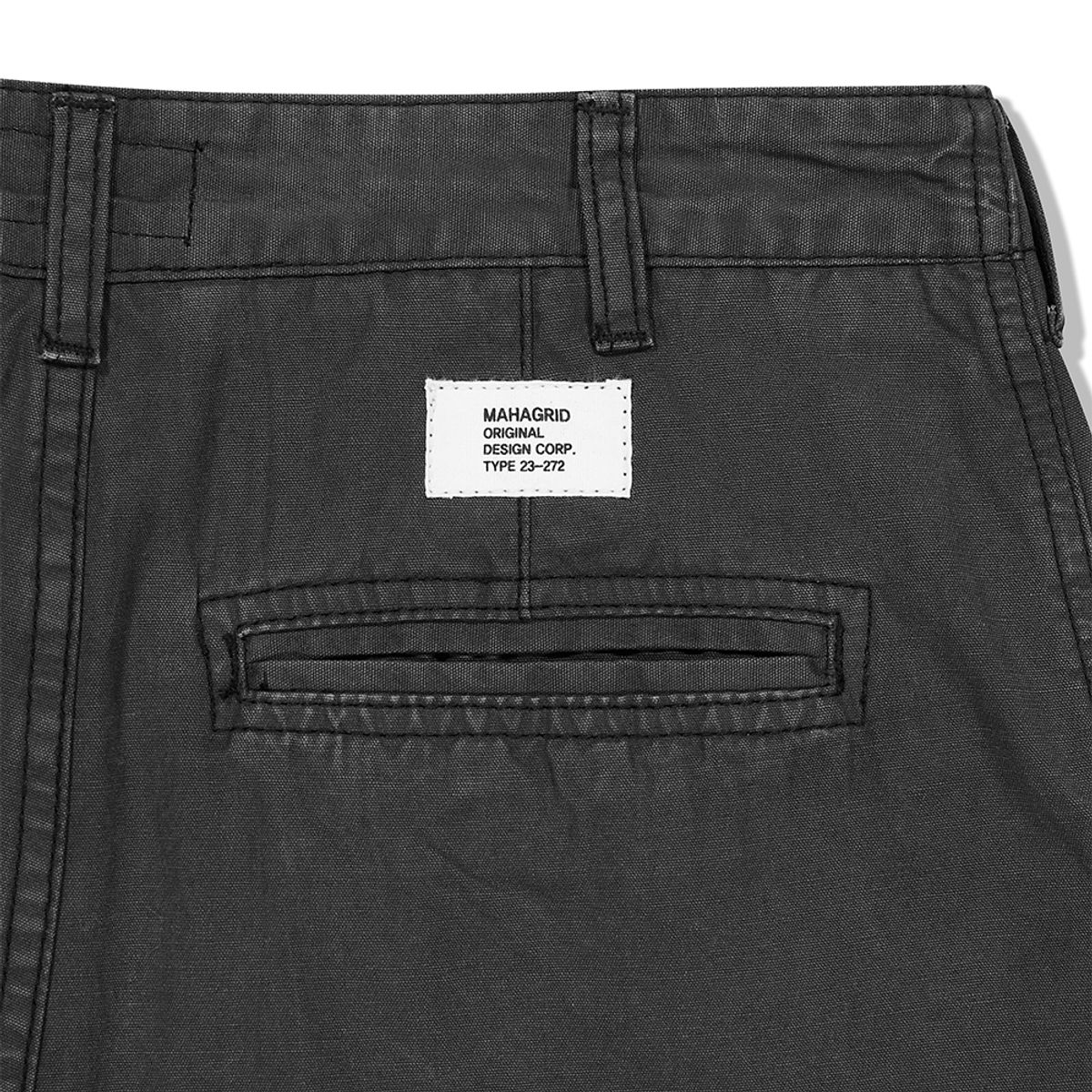 마하그리드(MAHAGRID) PIGDYED FLIGHT PANT CHARCOAL(MG2DSMPA11A)