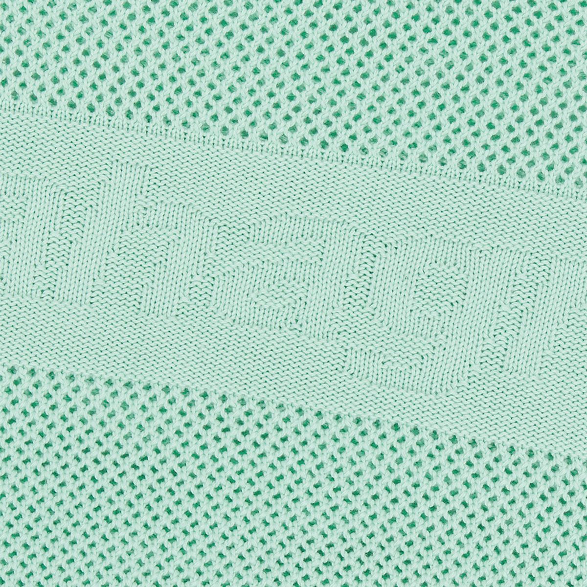 마하그리드(MAHAGRID) BASIC LOGO MESH KNIT MINT(MG2DSMK600A)