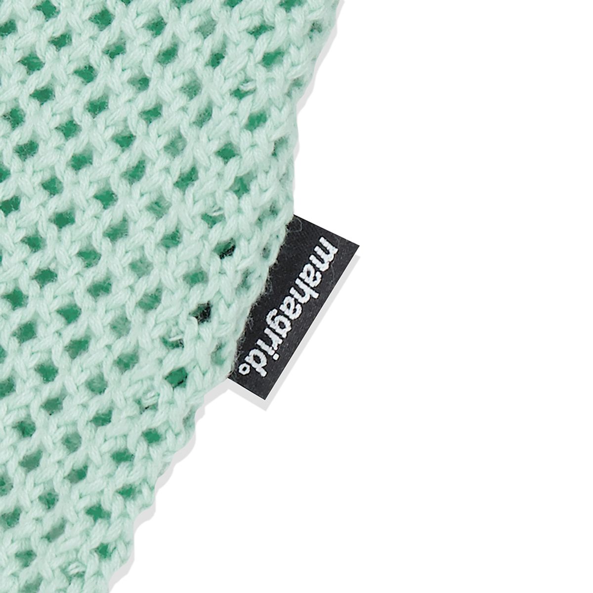 마하그리드(MAHAGRID) BASIC LOGO MESH KNIT MINT(MG2DSMK600A)