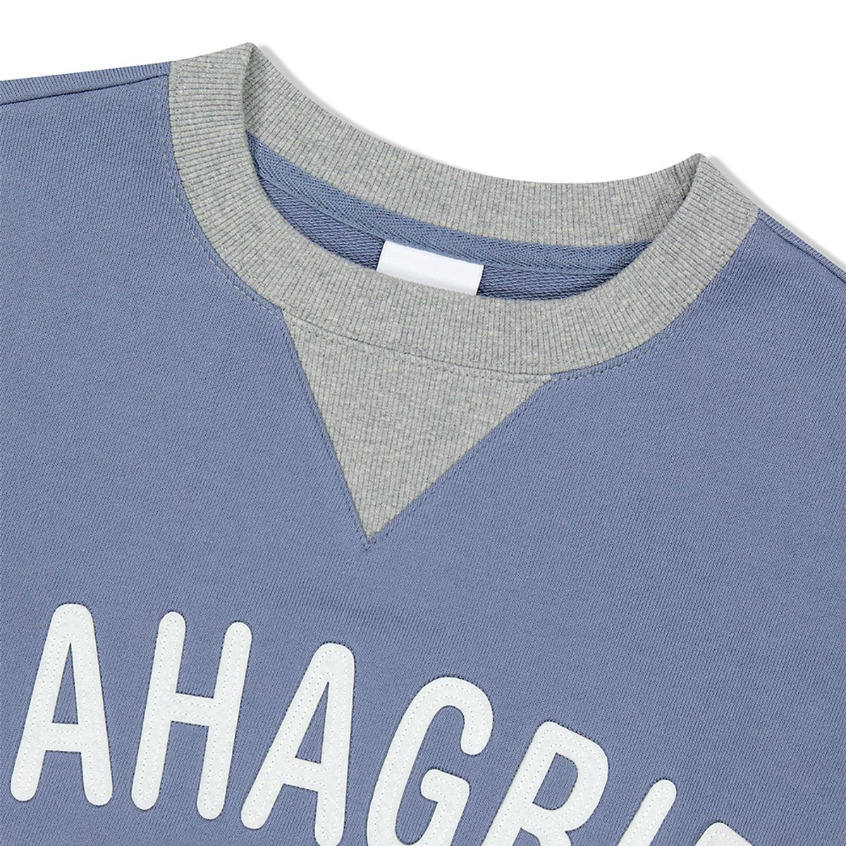 마하그리드(MAHAGRID) LAUNDRY SWEATSHIRT BLUE(MG2DSMM444A)