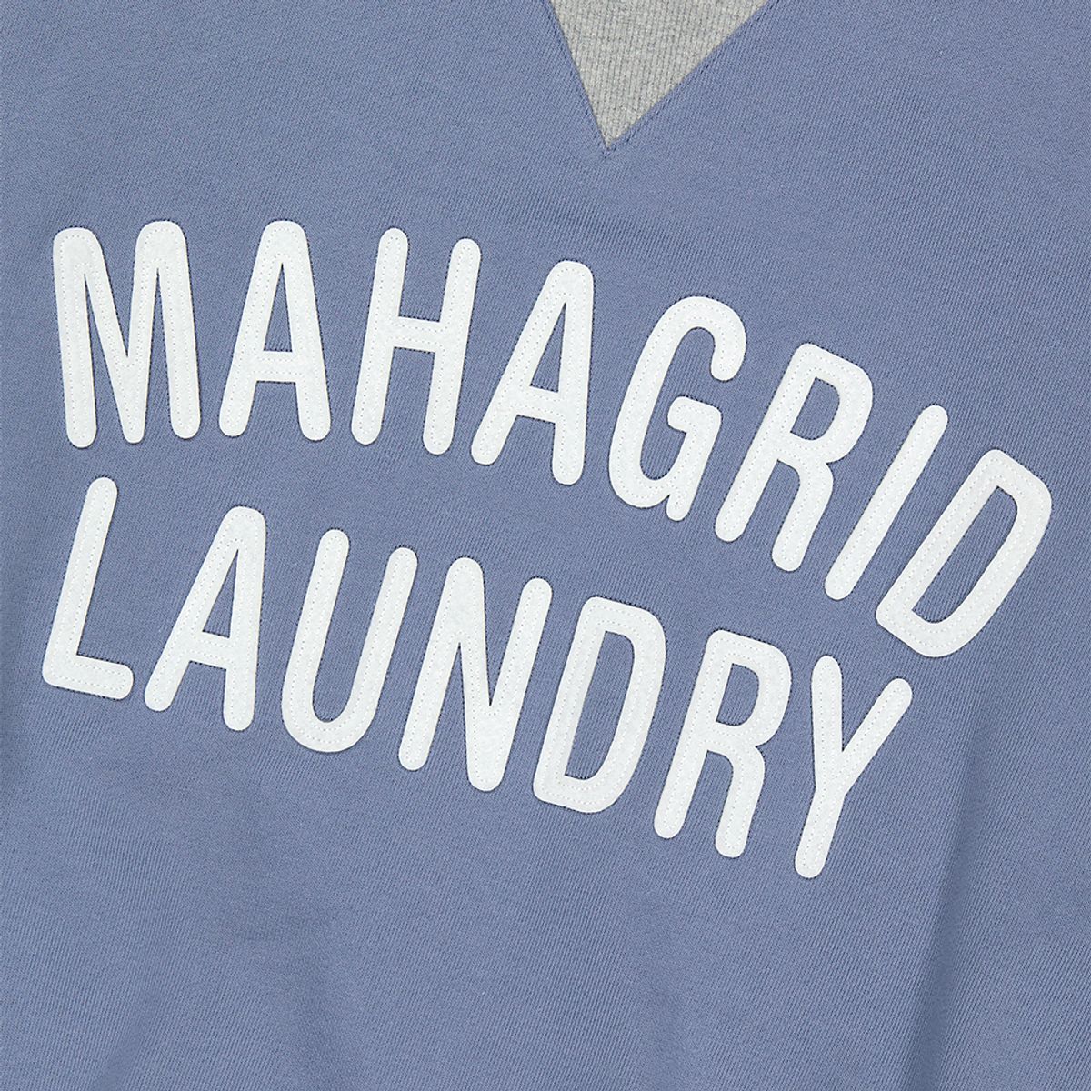 마하그리드(MAHAGRID) LAUNDRY SWEATSHIRT BLUE(MG2DSMM444A)