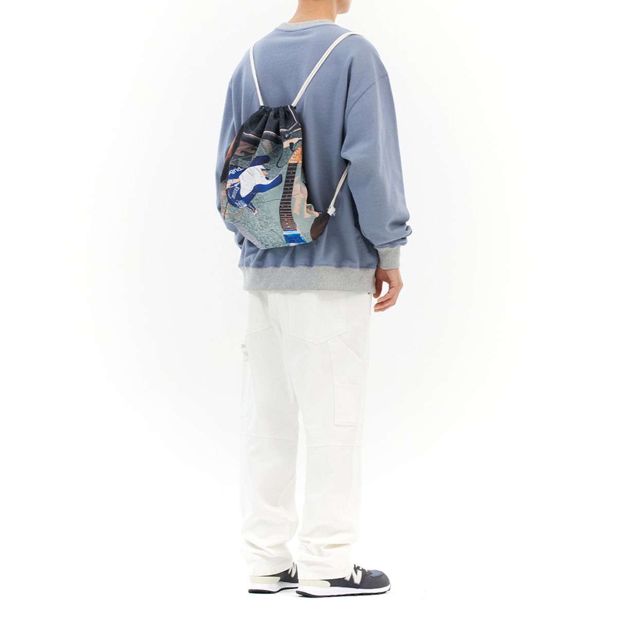 마하그리드(MAHAGRID) LAUNDRY SWEATSHIRT BLUE(MG2DSMM444A)