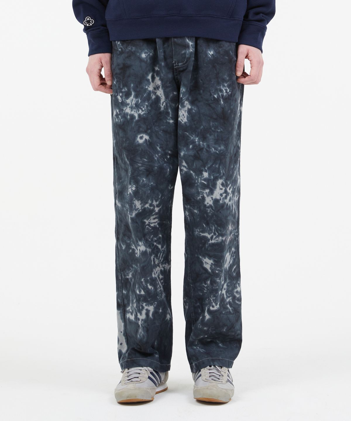 엘엠씨(LMC) TIE DYE EASY PANTS navy