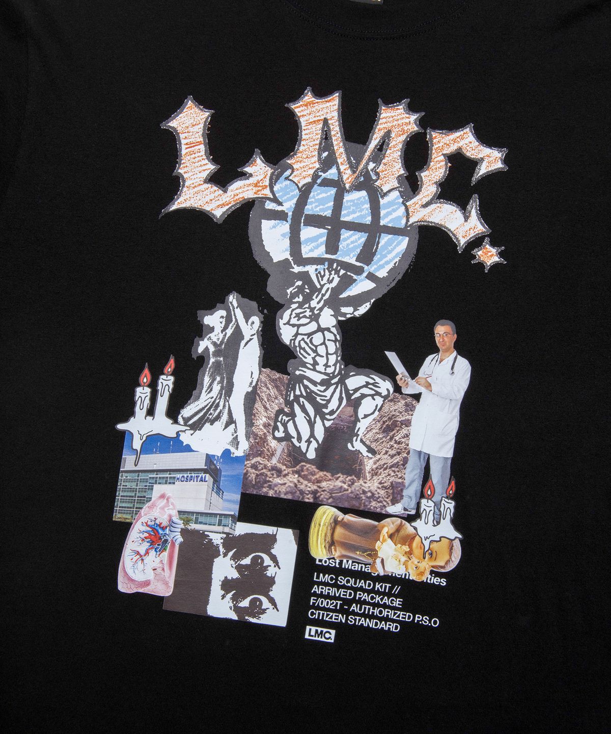 엘엠씨(LMC) RISE LONG SLV TEE black