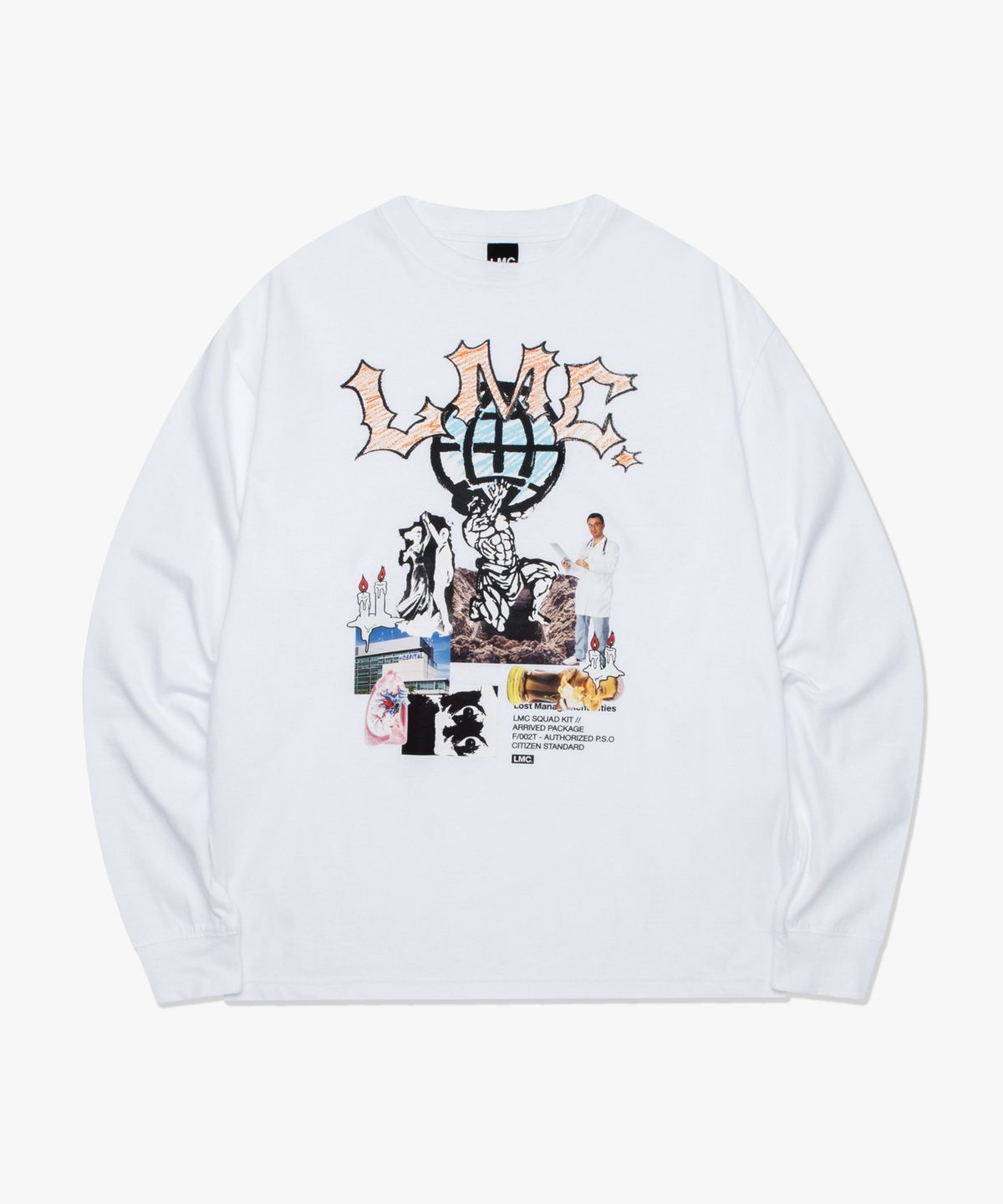 엘엠씨(LMC) RISE LONG SLV TEE white