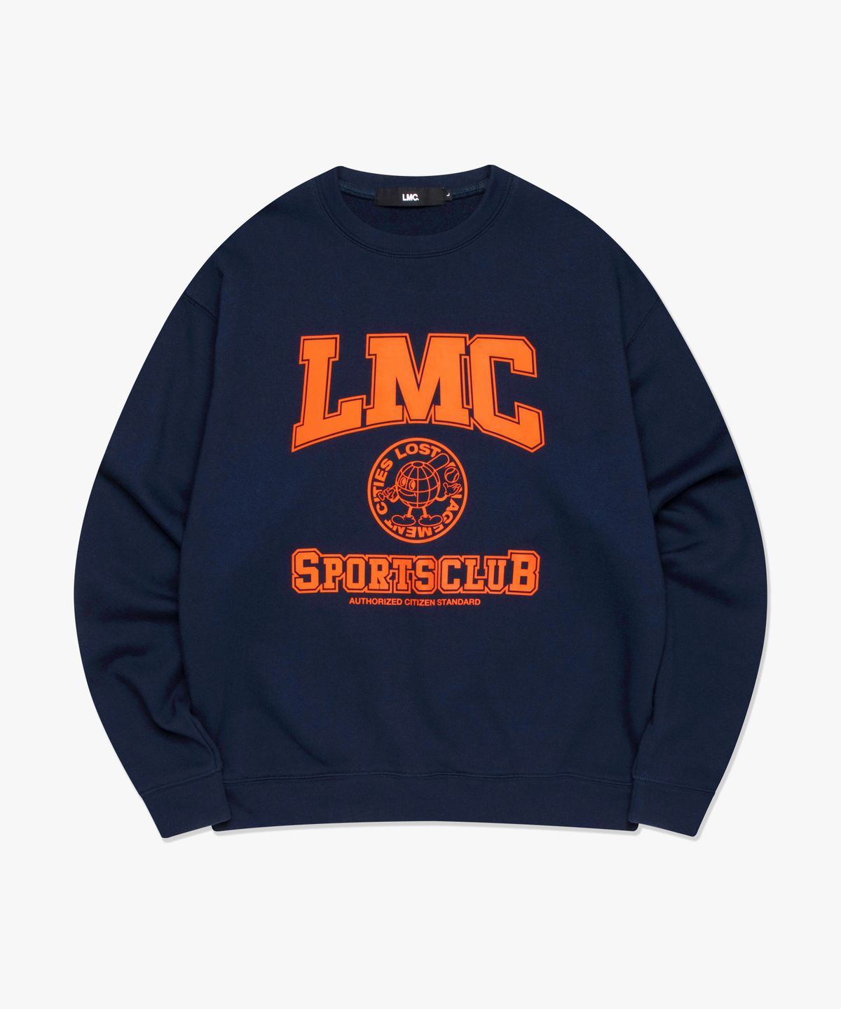 엘엠씨(LMC) EARTH MAN COLLEGE SWEATSHIRT navy