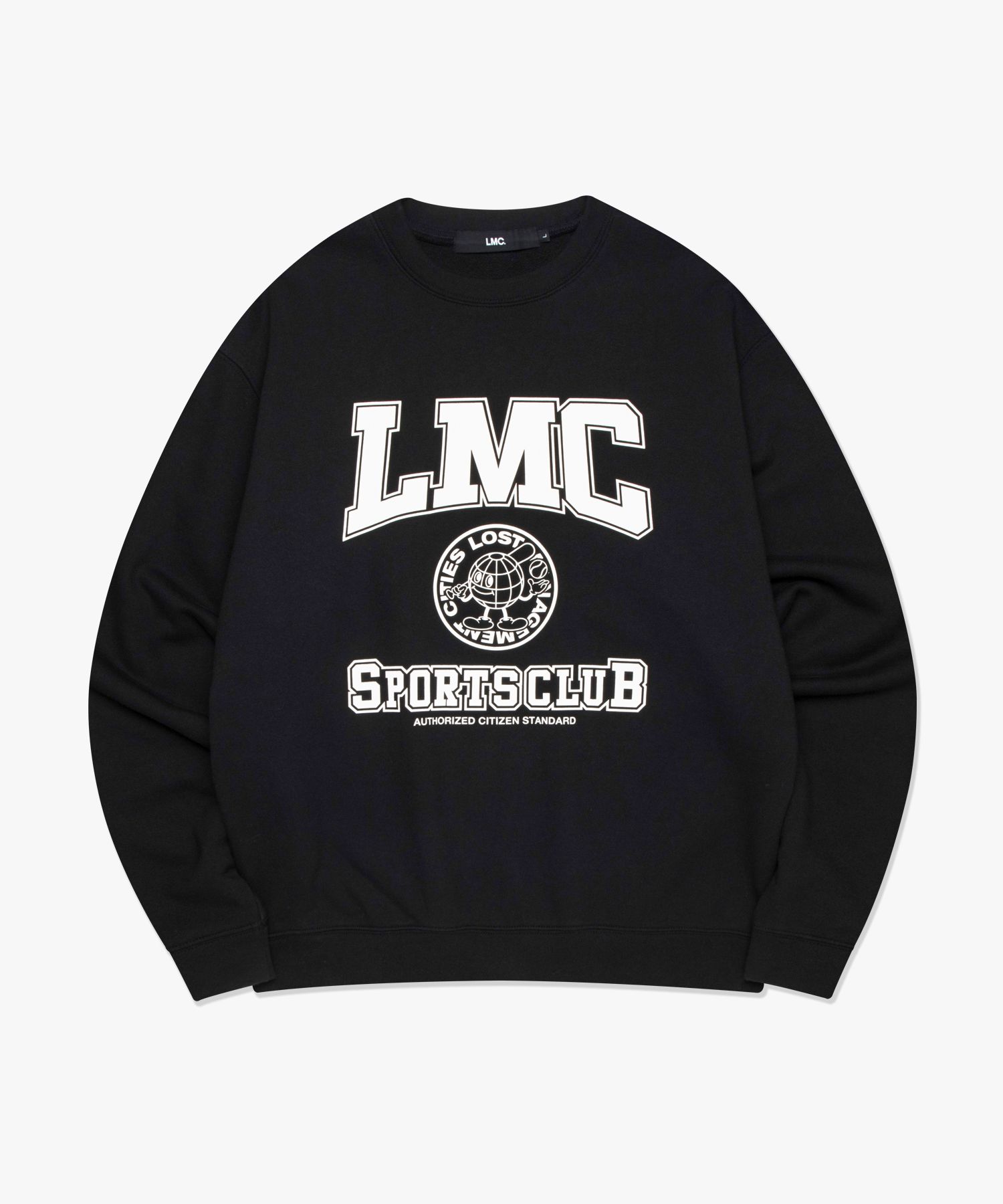 Tシャツ・カットソー LMC EARTH MAN COLLEGE SWEATSHIRT black 0LM23SSW109BLK MUSINSA | LMC EARTH MAN COLLEGE SWEATSHIRT black