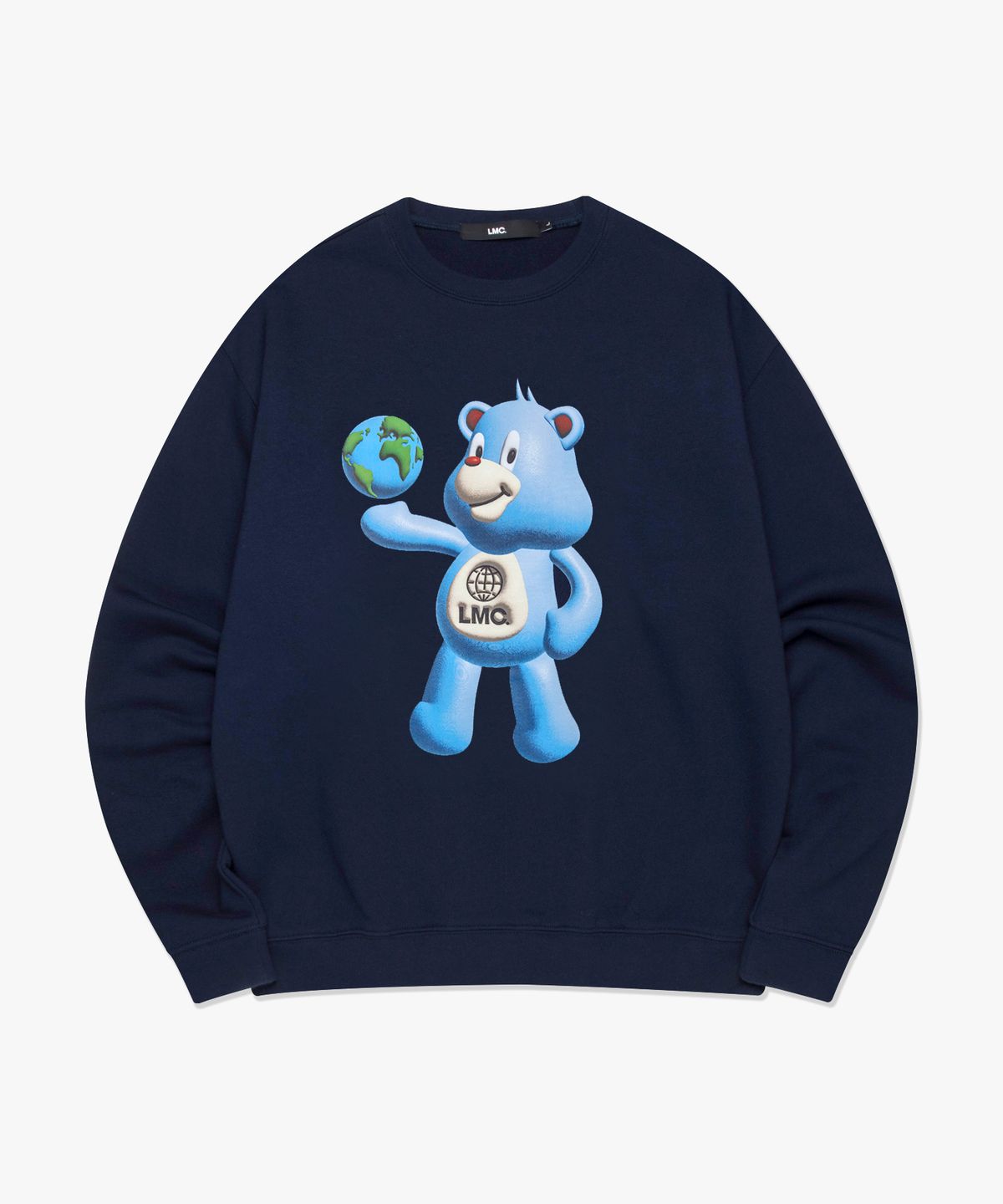 엘엠씨(LMC) 3D BEAR SWEATSHIRT navy