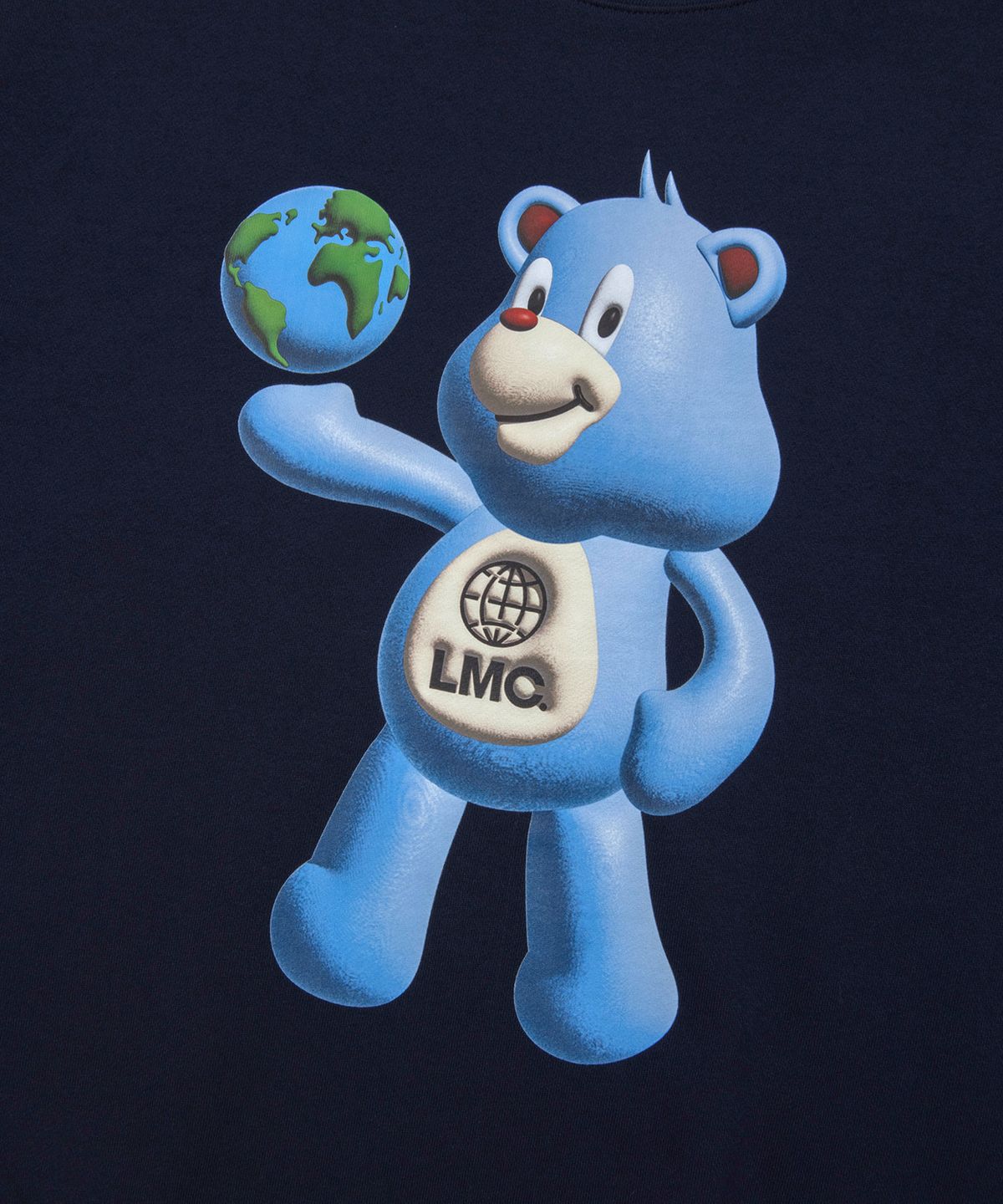 엘엠씨(LMC) 3D BEAR SWEATSHIRT navy