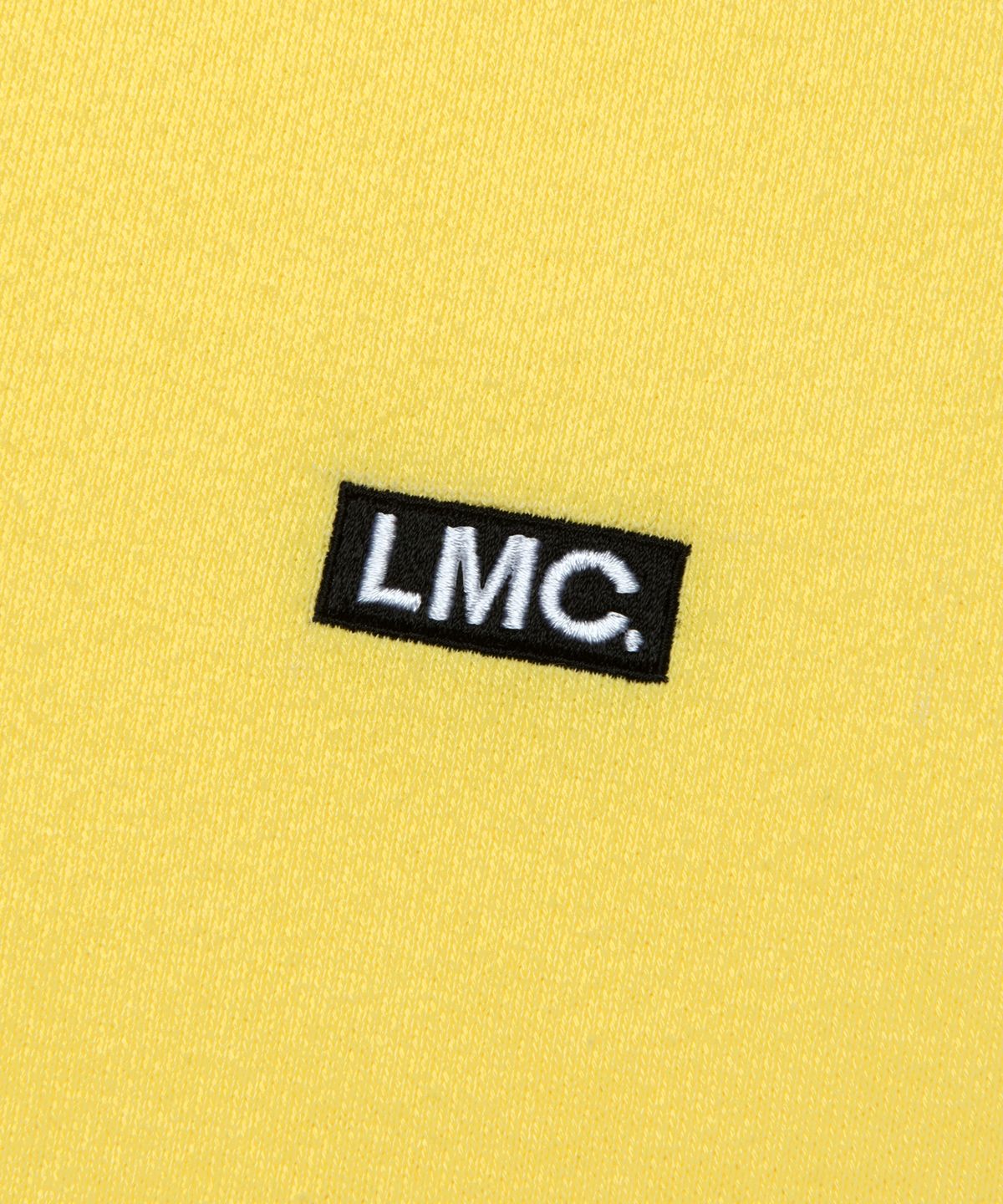 엘엠씨(LMC) BOX QUARTER ZIP SWEATSHIRT light yellow