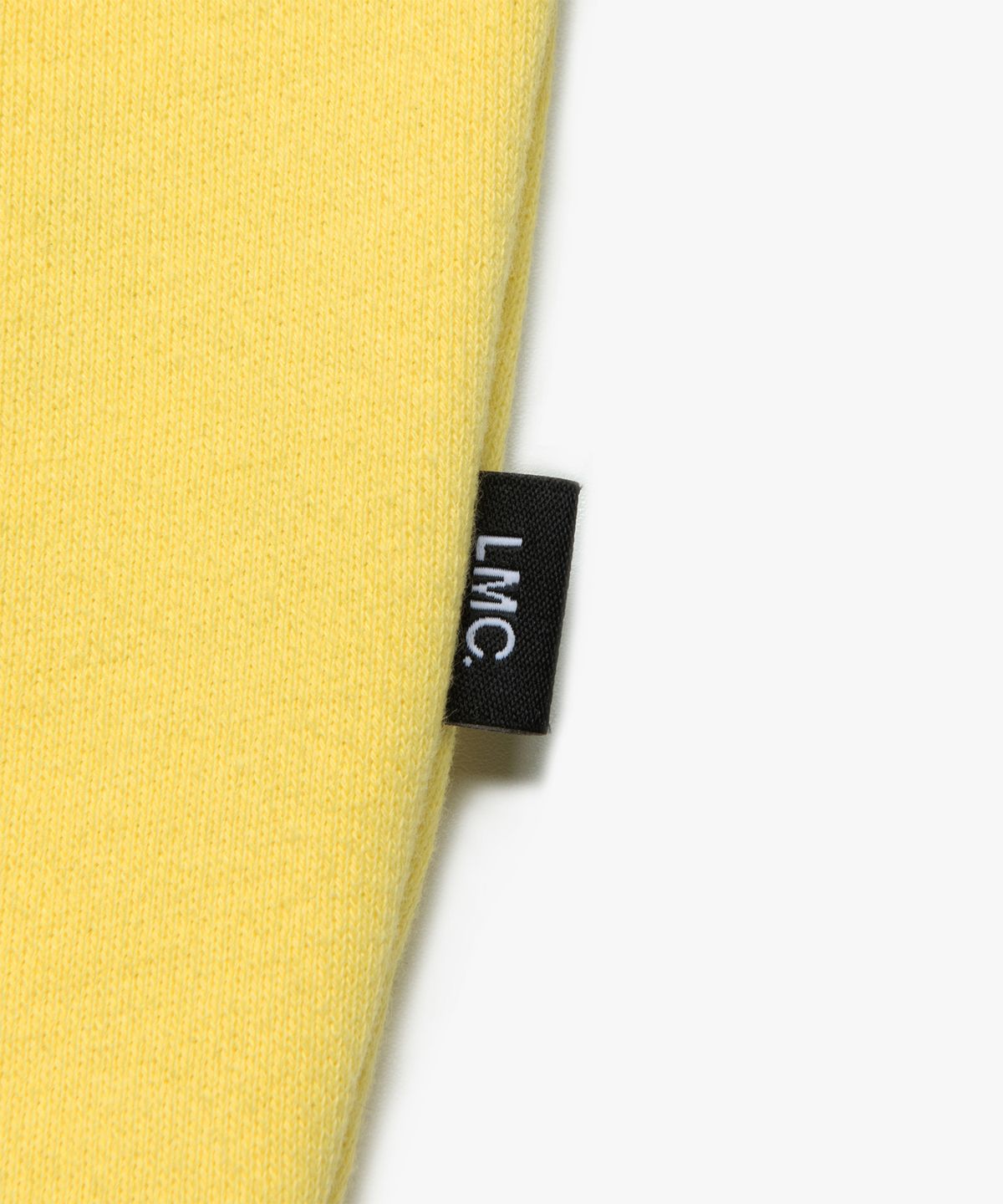 엘엠씨(LMC) BOX QUARTER ZIP SWEATSHIRT light yellow