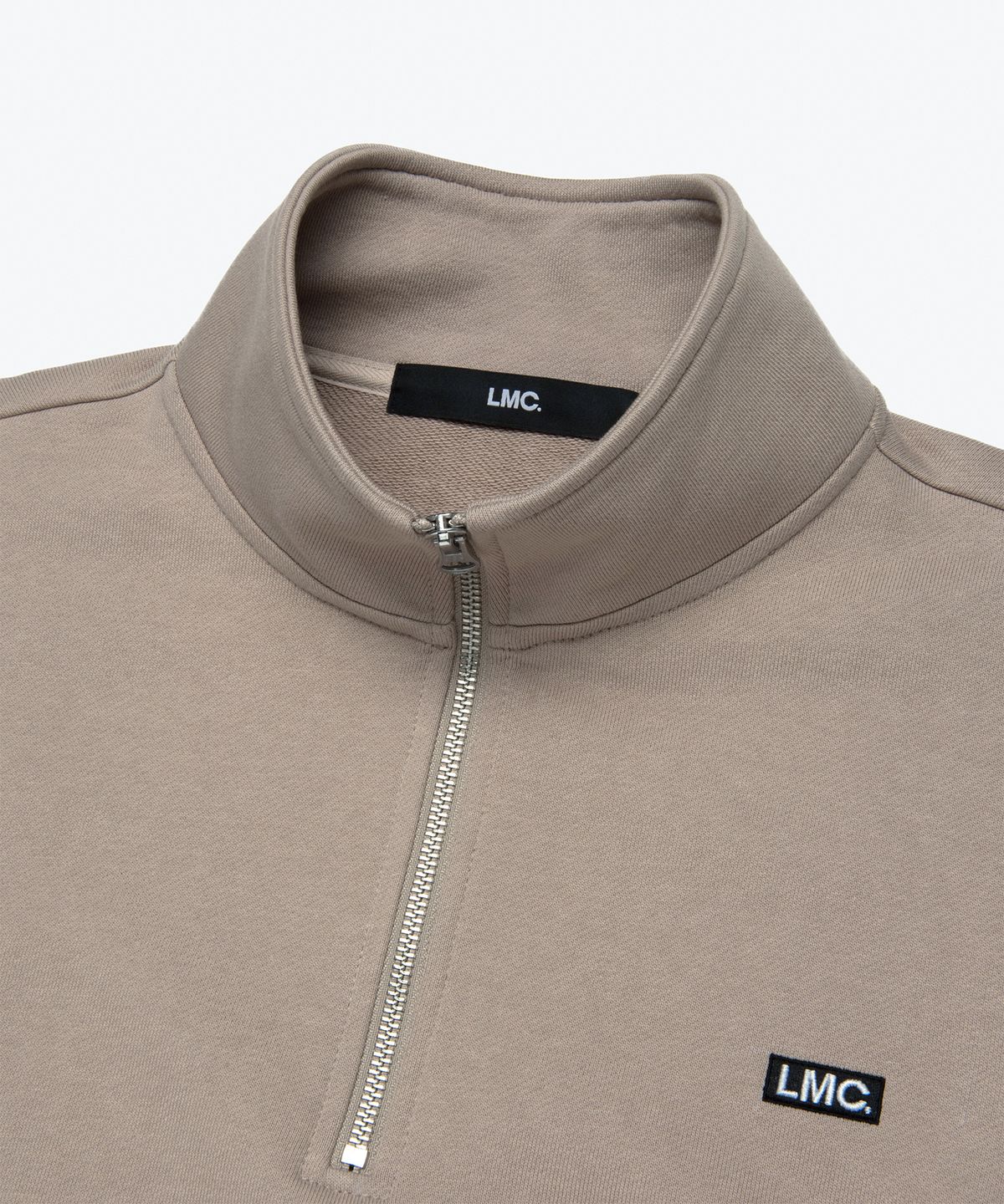 엘엠씨(LMC) BOX QUARTER ZIP SWEATSHIRT sand