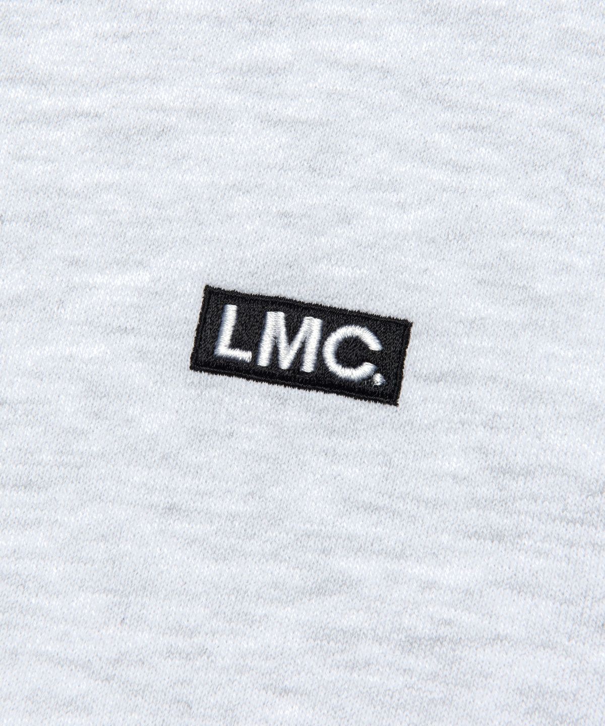 엘엠씨(LMC) BOX QUARTER ZIP SWEATSHIRT light heather gray