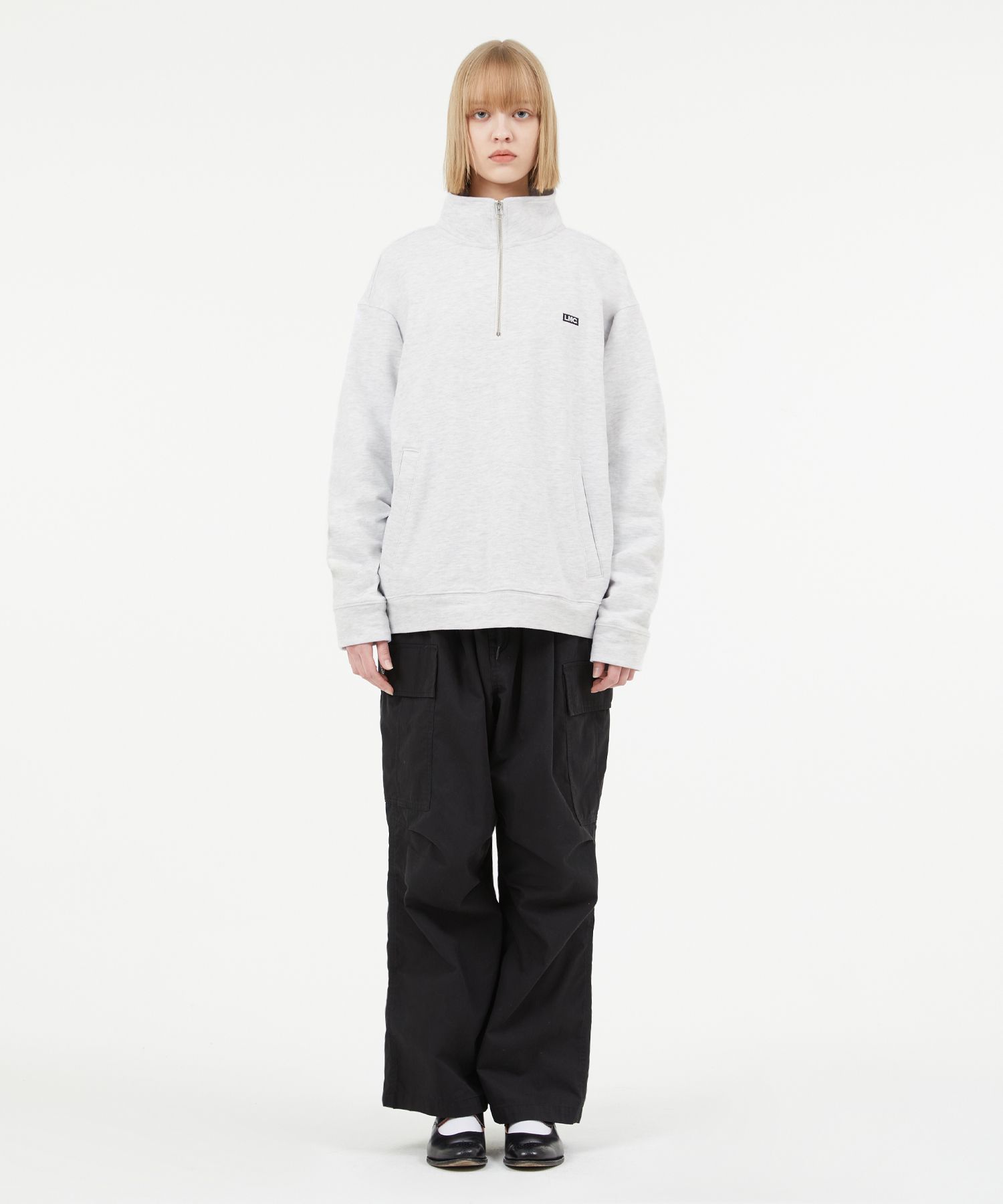 ★2022FW新作★LMC★OG QUARTER ZIP SWEATSHIRT MUSINSA | LMC BOX QUARTER ZIP SWEATSHIRT black