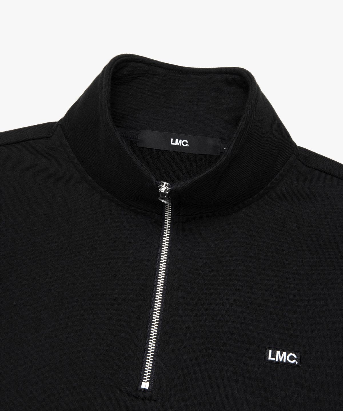 엘엠씨(LMC) BOX QUARTER ZIP SWEATSHIRT black