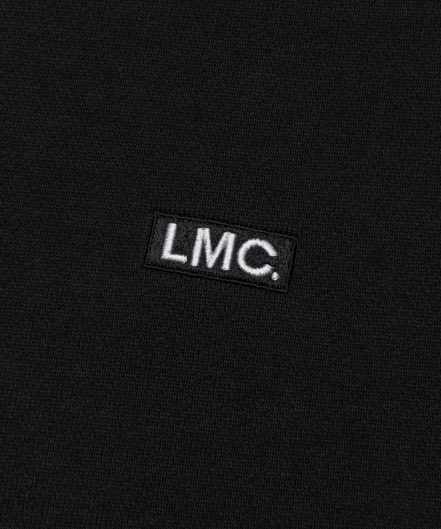 MUSINSA | LMC BOX QUARTER ZIP SWEATSHIRT black