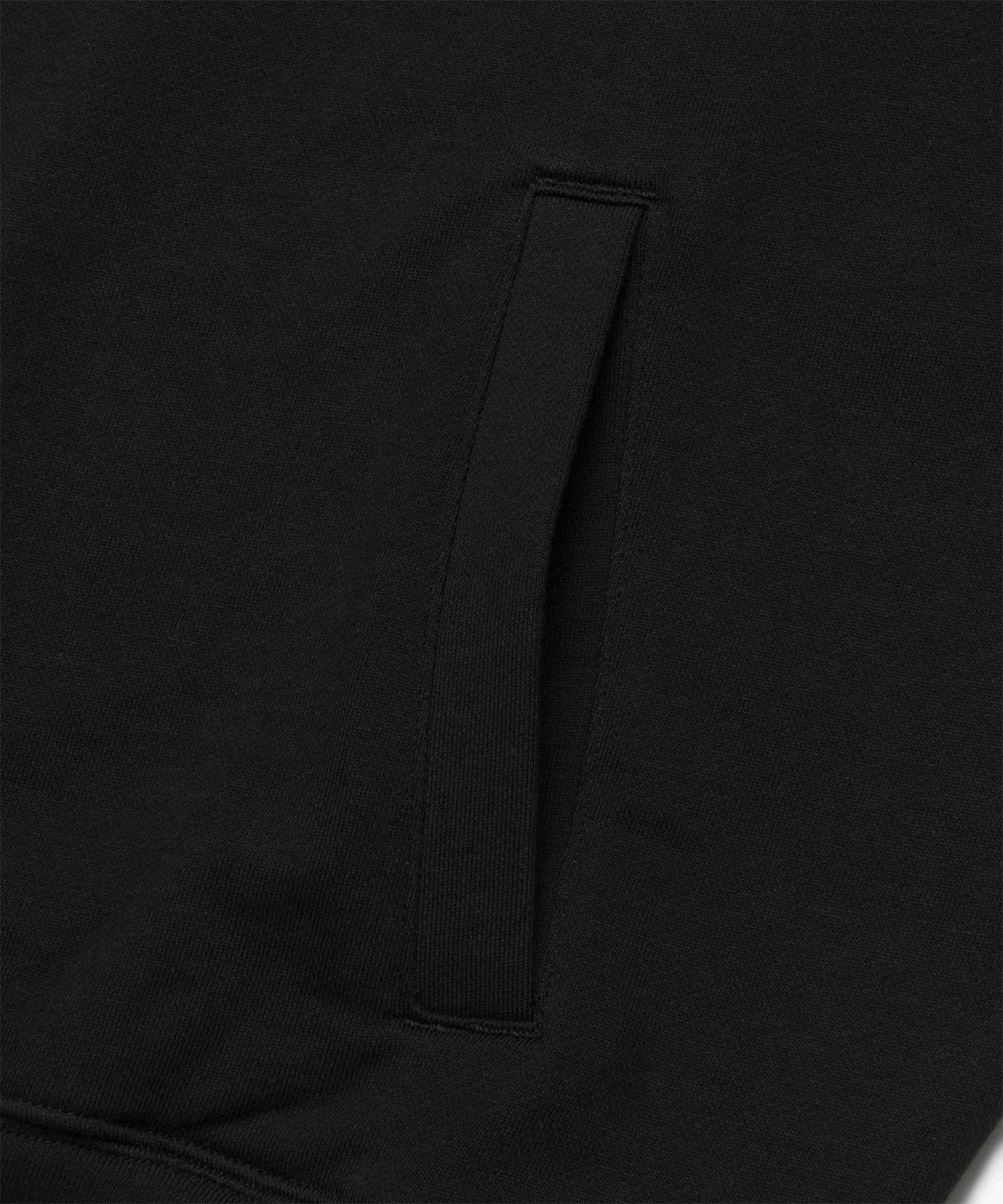 MUSINSA | LMC BOX QUARTER ZIP SWEATSHIRT black