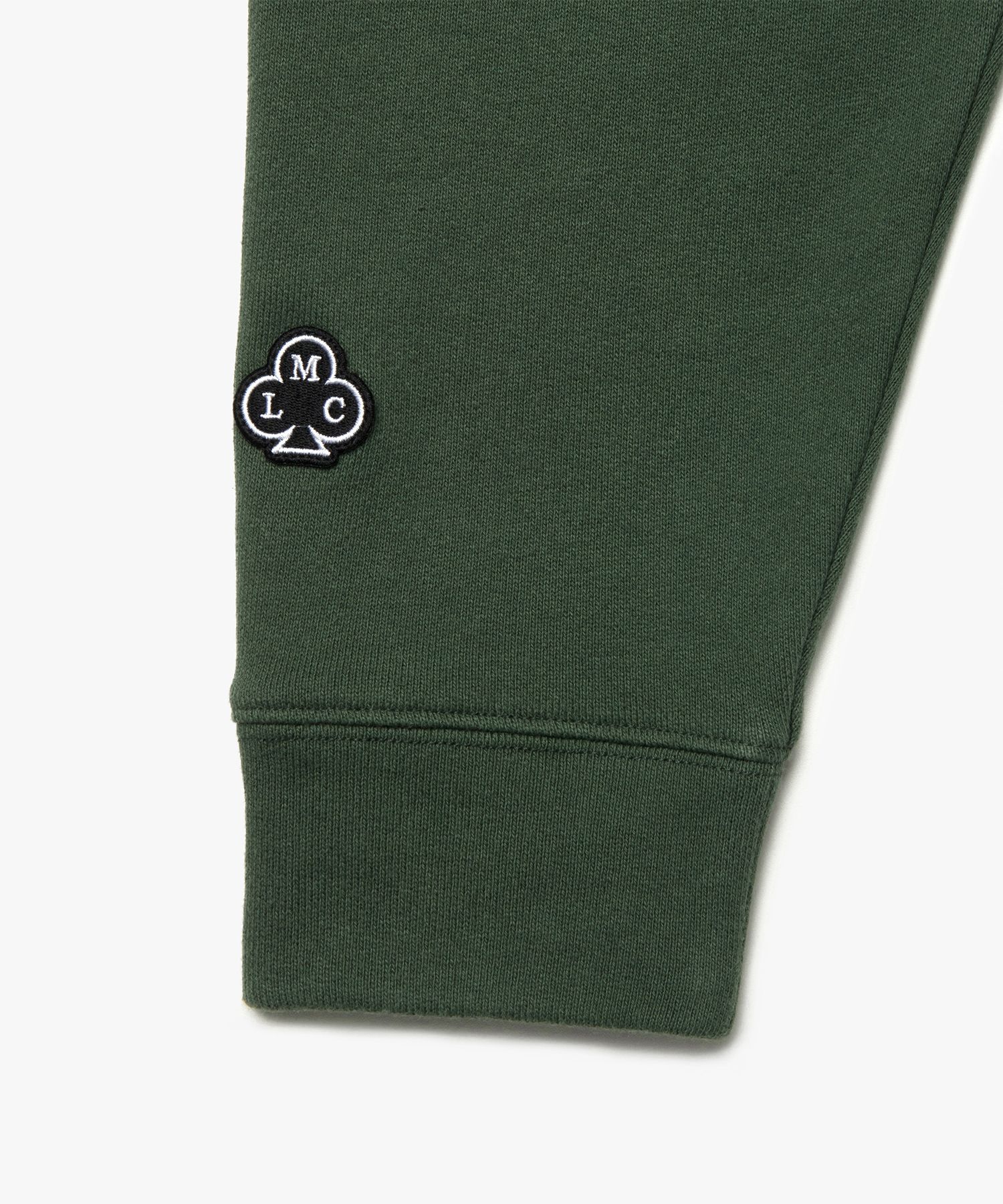MUSINSA | LMC CLUB ATHLETIC TWO TONE HOODIE dark green