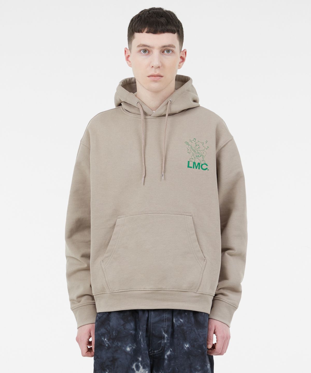 엘엠씨(LMC) PUNK BEAR HOODIE sand