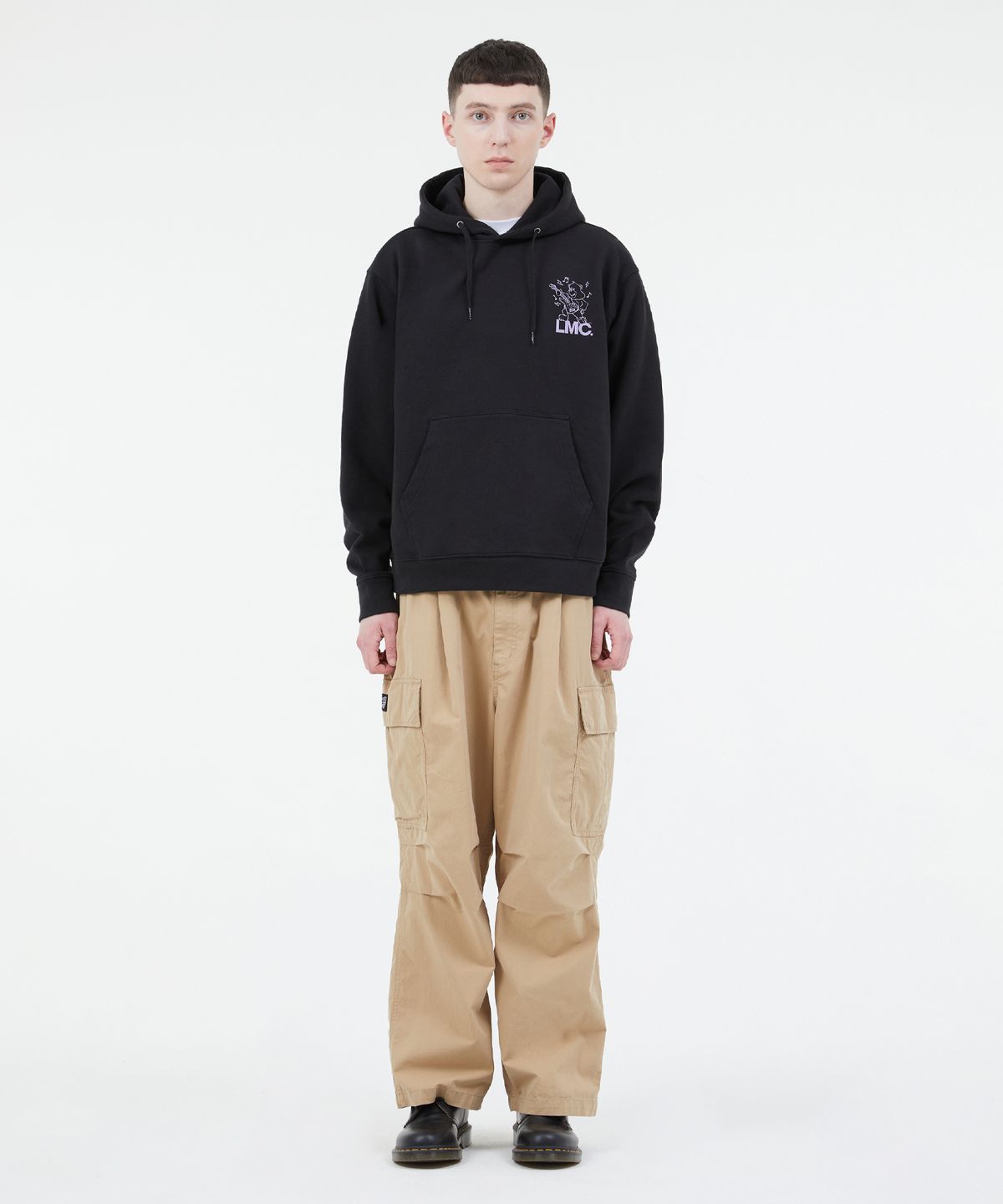 엘엠씨(LMC) PUNK BEAR HOODIE black