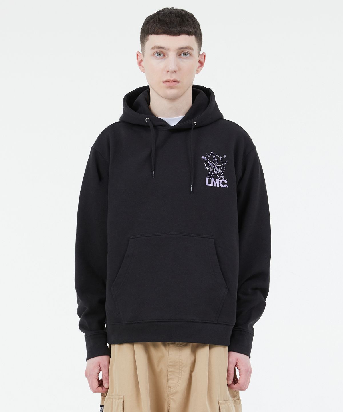 엘엠씨(LMC) PUNK BEAR HOODIE black