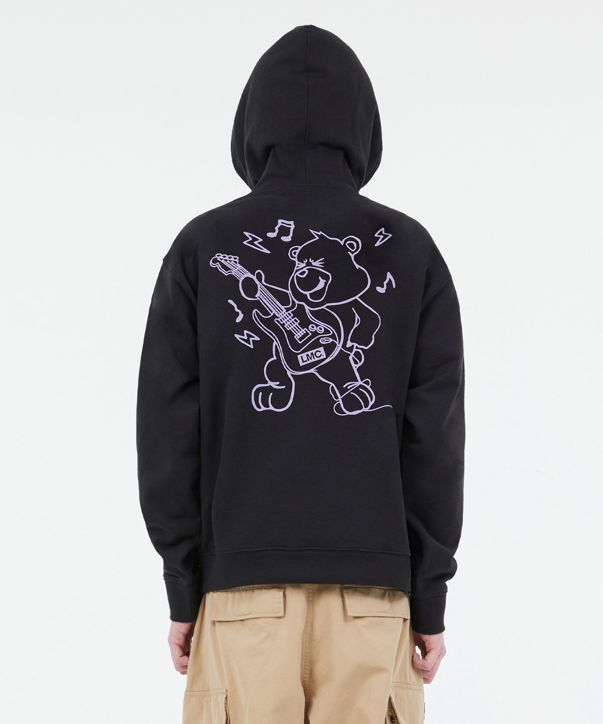 엘엠씨(LMC) PUNK BEAR HOODIE black