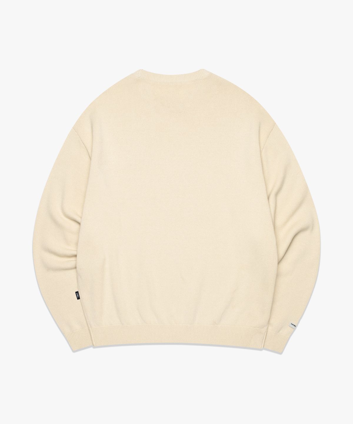 엘엠씨(LMC) SPIRAL KNIT SWEATER ivory