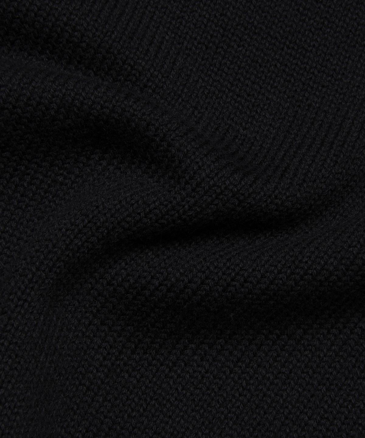 엘엠씨(LMC) SPIRAL KNIT SWEATER black