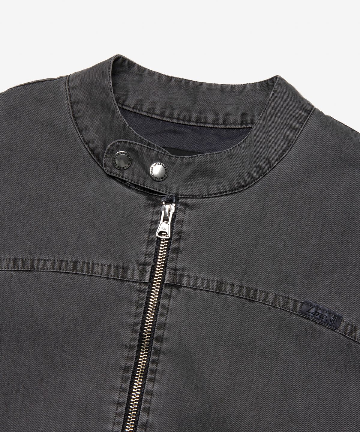 엘엠씨(LMC) OVERDYED AMOR BIKER JACKET black