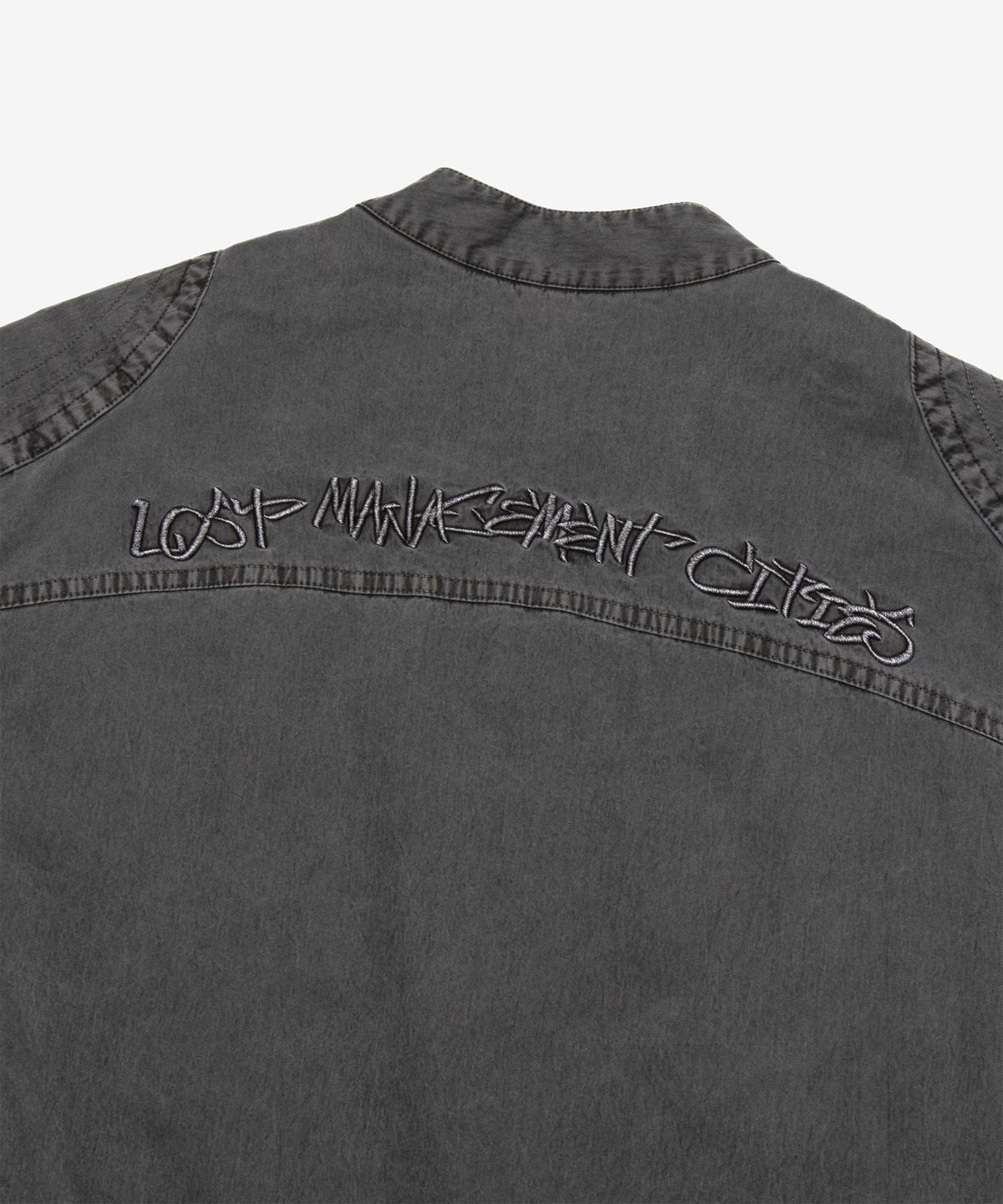 엘엠씨(LMC) OVERDYED AMOR BIKER JACKET black