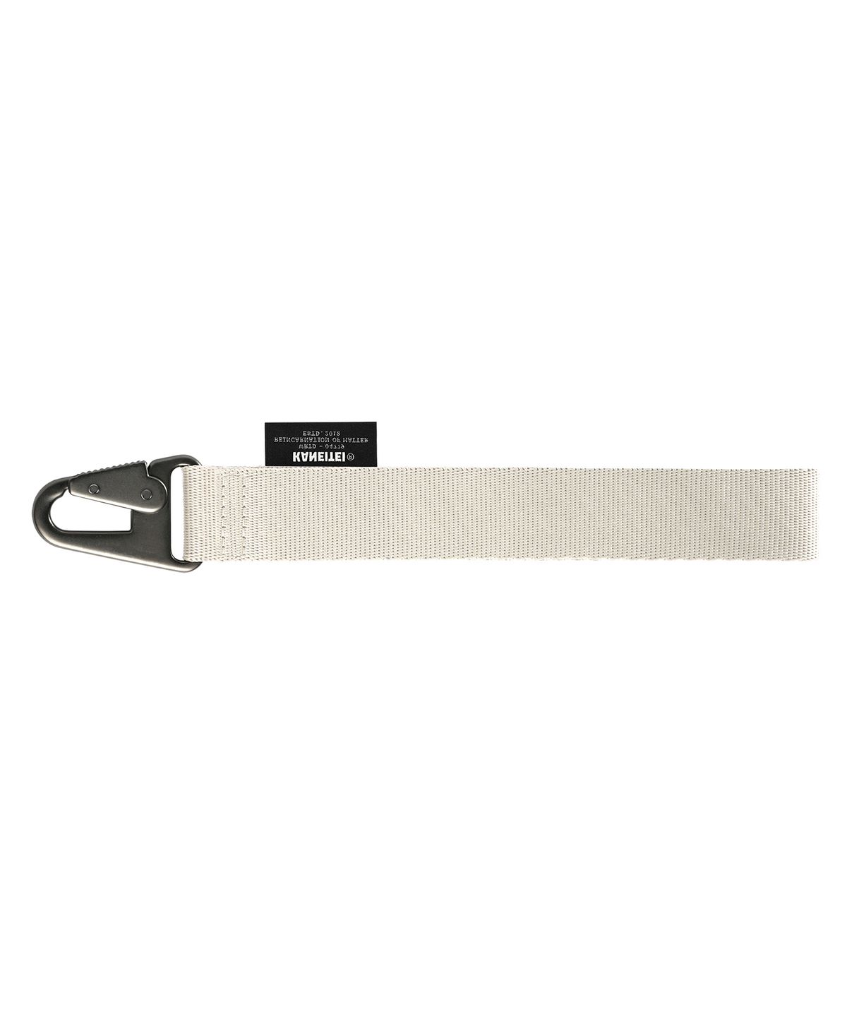 카네이테이(KANEITEI) SAWTOOTH SNAP WRIST STRAP (ECRU)