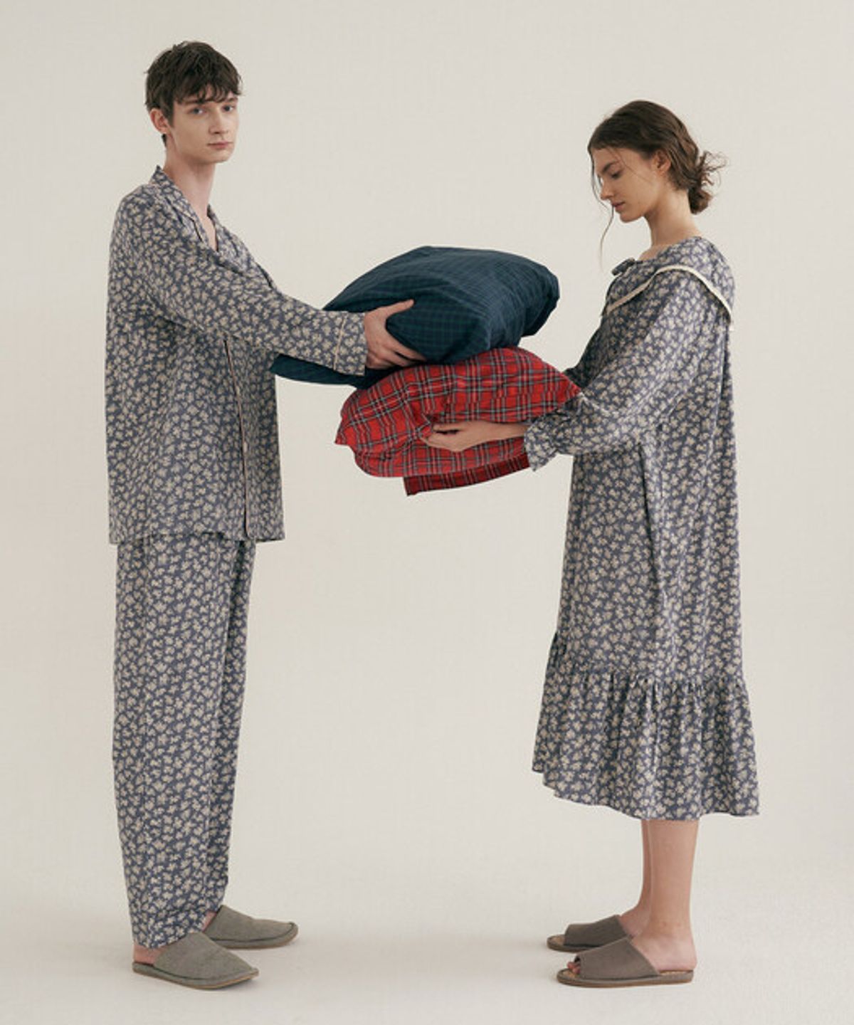 조스라운지(JO'S LOUNGE) (couple) Helsinki Pajama Set + One-Piece