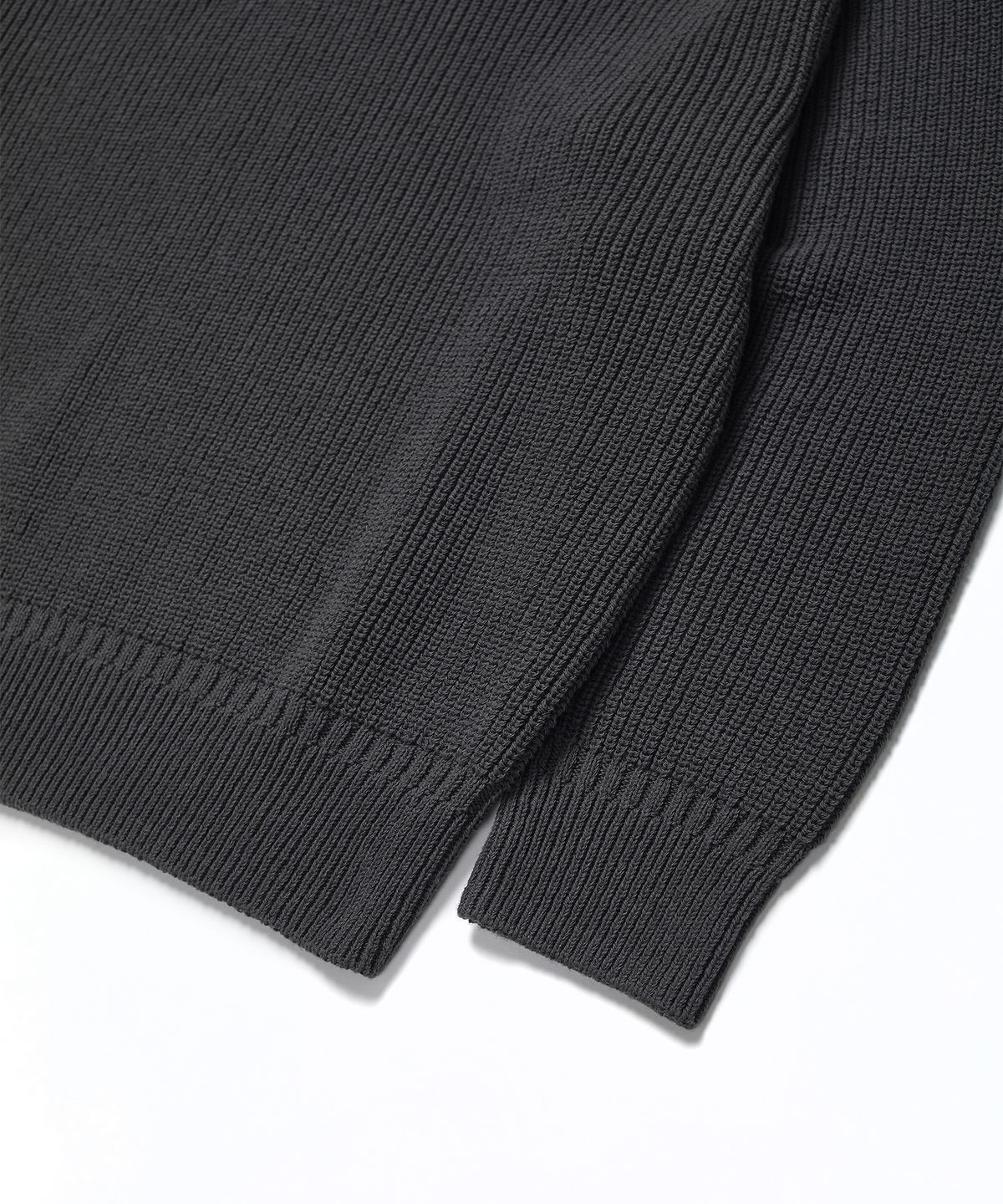 사운즈라이프(SOUNDSLIFE) Heavy Cotton Rugby Knit Charcoal